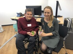 Gunther Trübswasser und Christine Steger